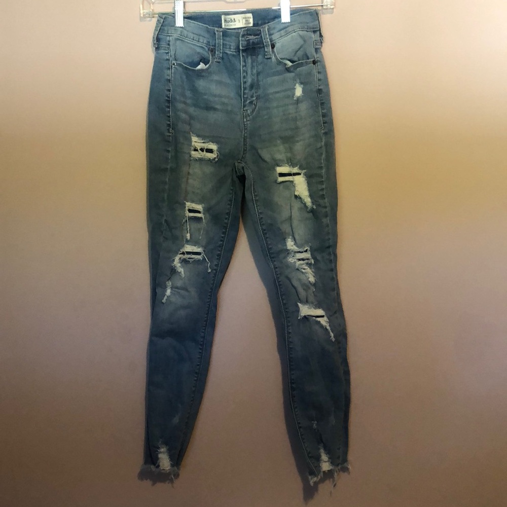 Mudd high rise ankle jeggings size 3 youth